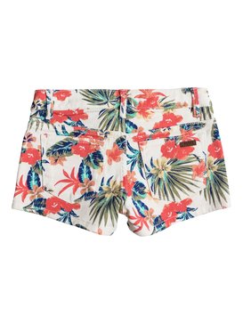 roxy, Passing Afternoon - Short en denim, MARSHMALLOW GIRL TAC O TAC FLO (wbt8) Passing Afternoon - Denim Shorts ERGDS03022