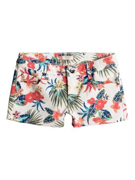 roxy, Passing Afternoon - Short en denim, MARSHMALLOW GIRL TAC O TAC FLO (wbt8) Passing Afternoon - Denim Shorts ERGDS03022