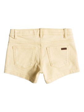 roxy, Sunset Clouds - Pantalones Cortos Vaqueros, DOUBLE CREAM (ydq0) Sunset Clouds - Denim Shorts ERGDS03024