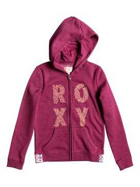 roxy, Sea Owls Wild Childflat - Kapuzenpulli mit Reißverschluss, RED PLUM (rrc0) Sea Owls Wild Childflat - Zip-Up Hoodie ERGFT03152