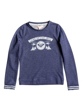 roxy, Under The Boardwalk A - Sweat, BLUE PRINT (bsq0) Under The Boardwalk A - Sweatshirt ERGFT03155