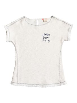roxy, Morning Life - Top à manches courtes, MARSHMELLOW (wbt0) Morning Life - Short Sleeve Top ERGFT03193