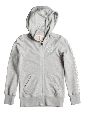 roxy, Burning Peacocks Every Moment - Sweat à capuche zippé, HERITAGE HEATHER (sgrh) Burning Peacocks Every Moment - Zip-Up Hoodie ERGFT03199
