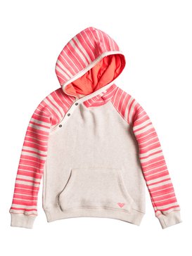 roxy, Close To You Lola Stripe - Sudadera Con Capucha, METRO HEATHER LOLA STRIPE (ten3) Close To You Lola Stripe - Hoodie ERGFT03201