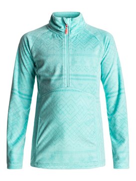 roxy, Cascade - Fleece mit Reißverschluss, ARUBA BLUE_ASTA LAYER PRINT (bfk5) Cascade - Half-Zip Polar Fleece ERGFT03210