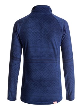 roxy, Cascade - Fleece mit Reißverschluss, SODALITE BLUE_ASTA LAYER PRINT (byb5) Cascade - Half-Zip Polar Fleece ERGFT03210