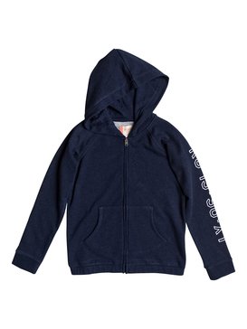 roxy, Sunflower Galaxy - Felpa con cappuccio e zip, DRESS BLUES HEATHER (btkh) Sunflower Galaxy - Zip-Up Hoodie ERGFT03214