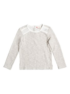 roxy, Girls 7-14 Magellan Clouds Sweatshirt, METRO HEATHER (tenh) Magellan Clouds - Sweatshirt ERGFT03221
