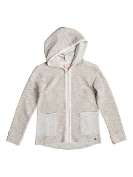 roxy, Cool White - Kapuzenpulli mit Reißverschluss, METRO HEATHER (tenh) Cool White - Zip-Up Hoodie ERGFT03223