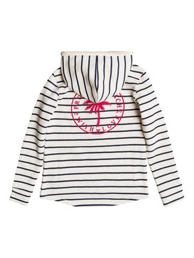 roxy, Girls 7-14 Full Of Love Stripe Zip-Up Hoodie, METRO HEATHER HEAVEN STRIPE (ten3) FULL OF LOVE STRIPE ERGFT03240
