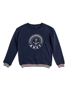 roxy, Shine All Day Anchor - Sweatshirt, DRESS BLUES (btk0) Shine All Day Anchor - Sweatshirt ERGFT03263