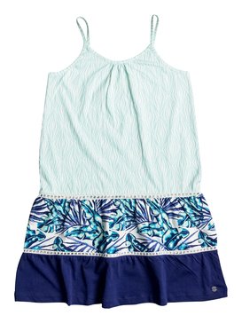 roxy, Dolores Park - Robe à bretelles, MARSHMALLOW TROPICAL DAYS GEO (wbt6) Dolores Park - Strappy Dress ERGKD03026