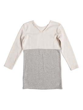 roxy, Lazy Monday - Robe à manches longues, METRO HEATHER (tenh) Lazy Monday - Long Sleeve Dress ERGKD03041