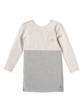 roxy, Lazy Monday - Robe à manches longues, METRO HEATHER (tenh) Lazy Monday - Long Sleeve Dress ERGKD03041