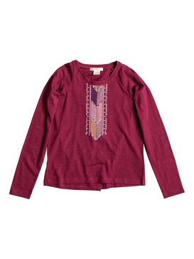 roxy, After Glow - Top à manches longues, RED PLUM (rrc0) After Glow - Long Sleeve Top ERGKT03029