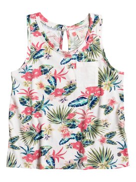 roxy, Blue Prince - Top sans manches, MARSHMALLOW GIRL TAC O TAC FLO (wbt8) Blue Prince - Vest Top ERGKT03042