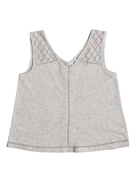 roxy, Girls 7-14 Marvelous Invention Sleeveless Top, HERITAGE HEATHER (sgrh) MARVELOUS INVENTION ERGKT03061