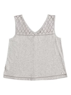 roxy, Girls 7-14 Marvelous Invention Sleeveless Top, HERITAGE HEATHER (sgrh) MARVELOUS INVENTION ERGKT03061