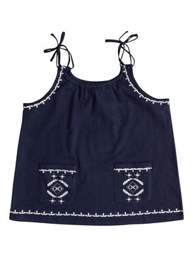 roxy, Girls 7-14 Among The Leaves Strappy Top, DRESS BLUES (btk0) AMONG THE LEAVES ERGKT03068