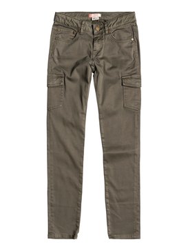 roxy, Time To Know - Pantalon cargo, DUSTY OLIVE (gpb0) Time To Know - Cargo Pants ERGNP03020