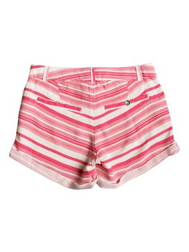 roxy, Yellow Banjo - Short en viscose, MARSHMALLOW LOLA STRIPE RG (wbt3) Yellow Banjo - Viscose Shorts ERGNS03010