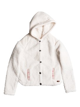 roxy, Oats To Water - Veste en Polaire, PRISTINE (wza0) Oats To Water - Plush Fleece Jacket ERGPF03008