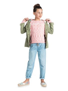 roxy, Discus Fish Raglan - Pullover, NEON GRAPEFRUIT (nkn0) Discus Fish Raglan - Jumper ERGSW03028