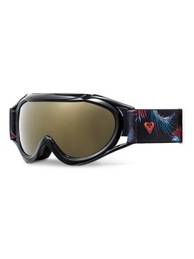 roxy, Loola 2.0 - Snowboard- / Skibrille, TRUE BLACK_NEON PALMS (kvj3) Loola 2.0 - Snowboard/Ski Goggles ERGTG03003