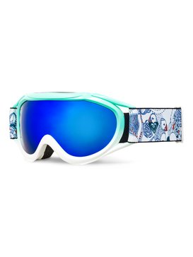 roxy, Loola 2.0 - Snowboard- / Skibrille, BRIGHT WHITE_HACKNEY EMPIRE (wbb6) Loola 2.0 - Snowboard/Ski Goggles ERGTG03003