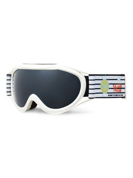 roxy, Loola 2.0 Little Miss - Maschera da sci/snowboard, BRIGHT WHITE_LITTLE MISS STRIP (wbb8) Loola 2.0 Little Miss - Snowboard/Ski Goggles ERGTG03005