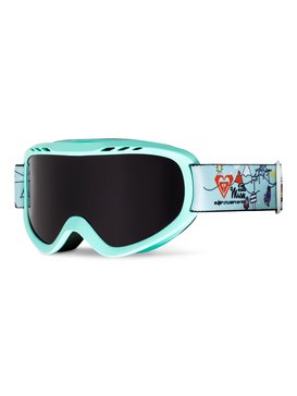 roxy, Sweet Little Miss - Masque de snowboard/ski, ARUBA BLUE_LITTLE MISS ALPINE (bfk8) Sweet Little Miss - Snowboard/Ski Goggles ERGTG03006