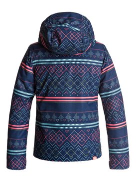 roxy, ROXY Jetty - Snow Jacket, SODALITE BLUE_ASTA FAIRISLE (byb9) ROXY Jetty - Snow Jacket ERGTJ03033
