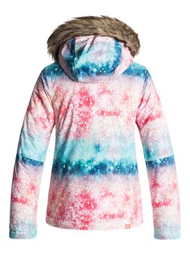 roxy, Jet Ski - Veste de snow, NEON GRAPEFRUIT_SOLARGRADIENT (nkn8) Jet Ski - Snow Jacket ERGTJ03034