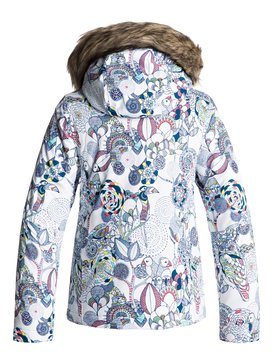 roxy, Jet Ski - Veste de snow, BRIGHT WHITE_HACKNEY EMPIRE (wbb6) Jet Ski - Snow Jacket ERGTJ03034