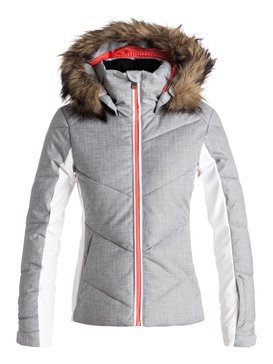 roxy, Snowstorm - Veste de snow, HERITAGE HEATHER (sgrh) Snowstorm - Snow Jacket ERGTJ03038