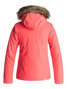 roxy, Jet Ski - Veste de snow, NEON GRAPEFRUIT_GANA EMBOSS (nkn3) Jet Ski - Snow Jacket ERGTJ03039