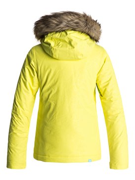 roxy, Jet Ski - Veste de snow, LEMON TONIC_GANA EMBOSS (yfk8) Jet Ski - Snow Jacket ERGTJ03039