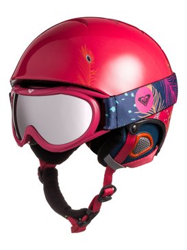 roxy, Misty - Pack de casque et masque, PETERPAN_BLUE PRINT (bsq1) Misty - Helmet & Goggle Pack ERGTL03001