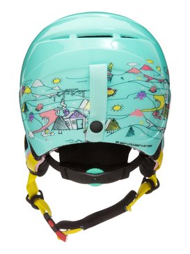 roxy, Misty Little Miss - Casque de snowboard/ski, ARUBA BLUE_LITTLE MISS ALPINE (bfk8) Misty Little Miss - Snowboard/Ski Helmet ERGTL03007