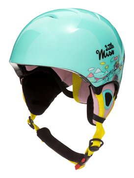roxy, Misty Little Miss - Casque de snowboard/ski, ARUBA BLUE_LITTLE MISS ALPINE (bfk8) Misty Little Miss - Snowboard/Ski Helmet ERGTL03007