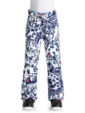 roxy, Backyard Printed - Pantalon de snow, BUTTERFLY_BLUE PRINT (bsq7) Backyard Printed - Snow Pants ERGTP03008