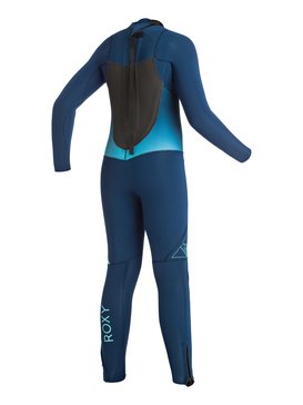 roxy, Syncro 3/2mm - Back Zip Wetsuit, BLUE PRINT (bsq0) Syncro 3/2mm - Back Zip Full Wetsuit ERGW103003