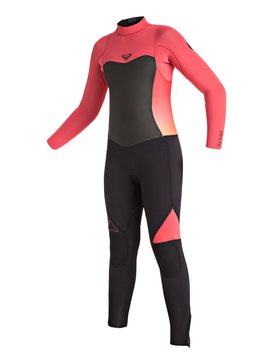 roxy, Syncro 3/2mm - Back Zip Wetsuit, PARADISE PINK (mlr0) Syncro 3/2mm - Back Zip Full Wetsuit ERGW103003