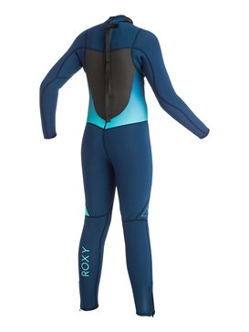 roxy, Syncro 3/2mm - Back Zip Wetsuit, BLUE PRINT (bsq0) Syncro 3/2mm - Back Zip Full Wetsuit ERGW103008