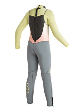 roxy, Syncro 3/2mm - Back Zip Wetsuit, CAMELLIA (mjw0) Syncro 3/2mm - Back Zip Full Wetsuit ERGW103008