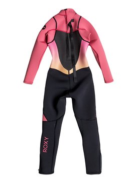 roxy, Syncro 3/2mm - Traje De Surf Integral Con Cremallera Trasera, PARADISE PINK (mlr0) Syncro 3/2mm - Back Zip Full Wetsuit ERGW103009