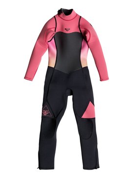 roxy, Syncro 3/2mm - Traje De Surf Integral Con Cremallera Trasera, PARADISE PINK (mlr0) Syncro 3/2mm - Back Zip Full Wetsuit ERGW103009
