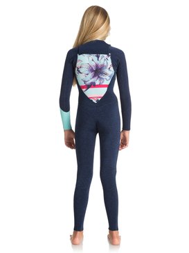 roxy, 3/2mm Pop Surf - Traje de Surf con Cremallera en el Pecho, NAVY (bte0) 3/2mm Pop Surf - Chest Zip Wetsuit ERGW103021