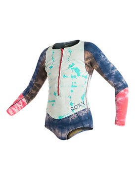 roxy, Wash Capsule 1mm - Long Sleeve One-Piece Wetsuit, BLUE PRINT (bsq0) Wash Capsule 1mm - Long Sleeve One-Piece Wetsuit ERGW403002