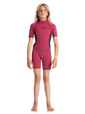 roxy, 2mm Syncro Series Back Zip FLT - Short Sleeve Springsuit, SANGRIA (rze0) 2mm Syncro Series Back Zip FLT - Short Sleeve Springsuit ERGW503004